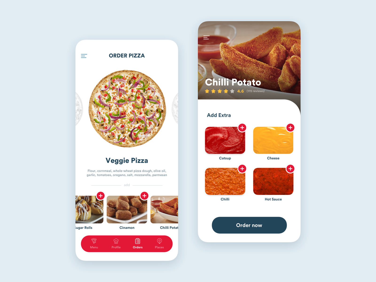 Domino's Pizza App by Nacim Shehin on Dribbble