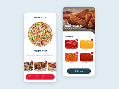 Domino's Pizza App app concept app design design product design ui ui design ui ux ux ux design
