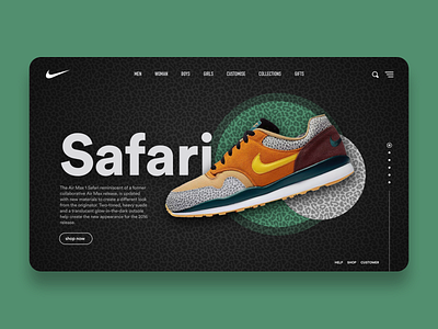 Nike Website app concept design ecommerce landing page nike nike air nike air max product design ui ui design ui ux ux web design website