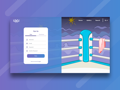 Huixache Log in design illustration log in sign in ui ui ux ux web app