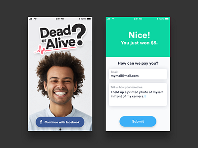 Dead or alive app