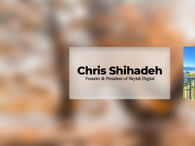 Chris Shihadeh
