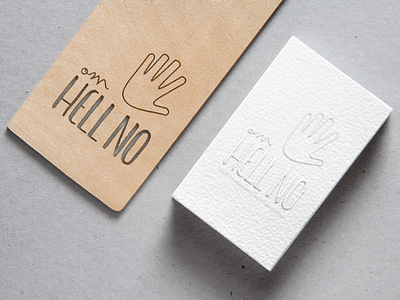 Oh Hell No - Business Cards branding graphic design identity