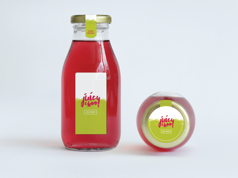 Juicy Choo Juice Packaging Design by Steph Paulovich on Dribbble