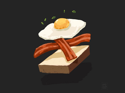 Breakfast breakfast drawing egg food food and drink illustration procreate
