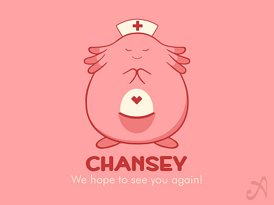 Poké Logos: Chansey Health Services chansey graphic design health logo poke pokemon