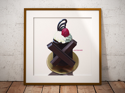 Food Illustrations #2 design dessert digital art drawing food illustration painting sweets