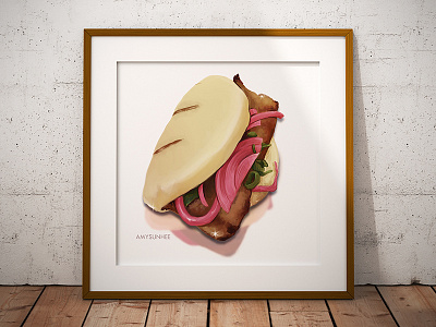 Food Illustrations #3 boa design digital art drawing food illustration painting thai