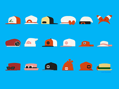 Pokémon Hat Icons design hat icon icons nintendo pokemon vector video games