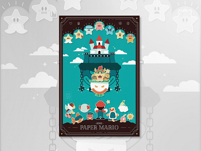 Paper Mario 64 Poster