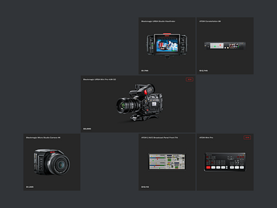 Blackmagic design — Products