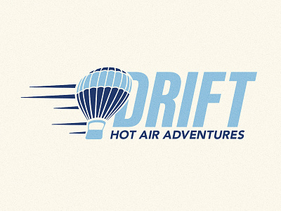 Drift Hot Air Adventures - DLC #2 balloon branding dailylogochallenge design illustration logo vector
