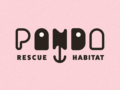 Panda Rescue & Habitat Co. - DLC #3 branding dailylogochallenge design illustration logo panda typography vector
