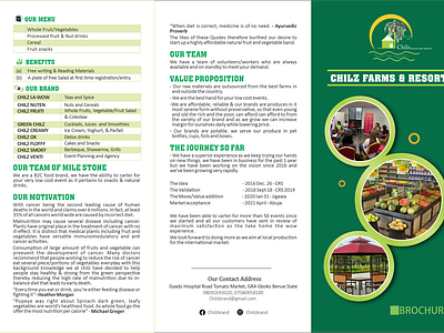 Trifold Brochure Design