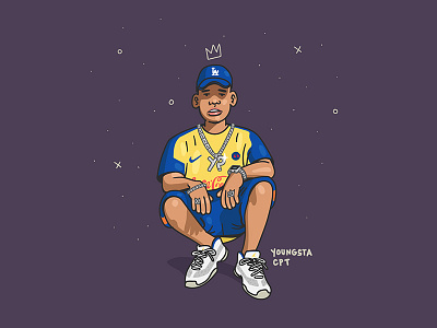 Youngsta CPT bush bushy character design graphic design youngsta