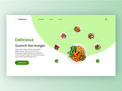 Food order Website Design