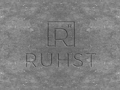 Ruhst Branding brand identity branding corporate branding icon iconography logo logotype typography
