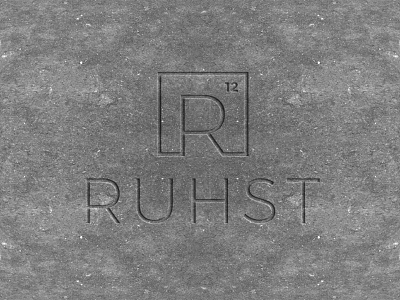Ruhst Branding brand identity branding corporate branding icon iconography logo logotype typography