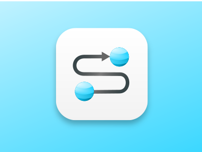 App Icon for an iOS Workflow App app ios icon logo