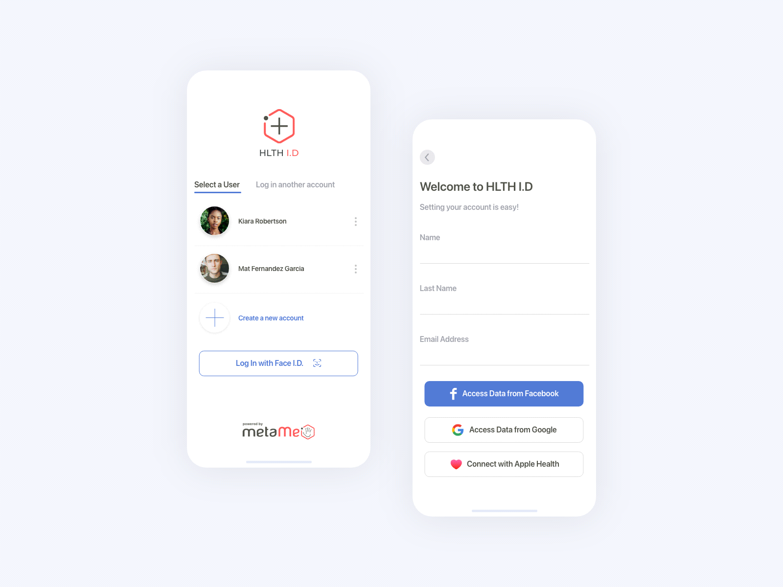 HLTH ID covid design digital design productdesign ui ux uxui