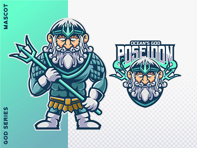 Poseidon Mascot