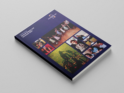 Annual Report Corporate Layout Design booklet branding branding guidelines corporate corporate design design graphic design indesign layout design minimal page layout