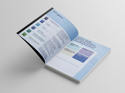 Annual Report Corporate Layout Design booklet brand guidelines branding branding guidelines corporate corporate design design graphic design indesign minimal page layout