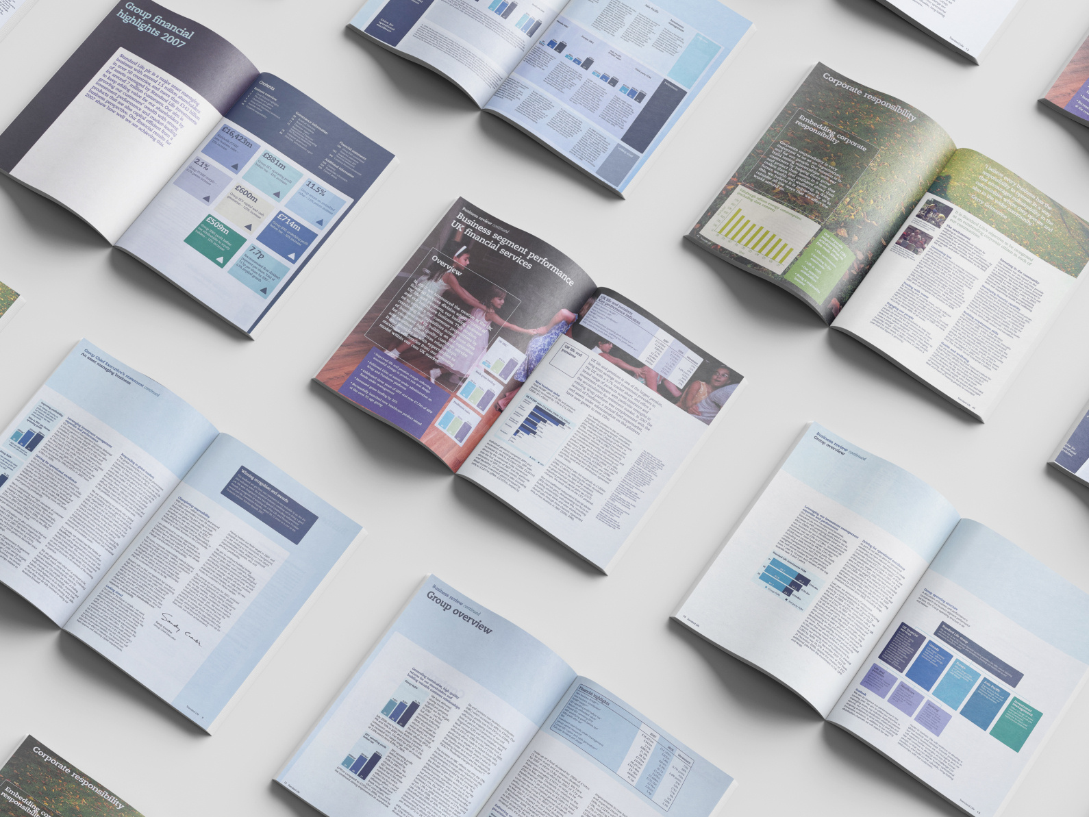 Annual Report Corporate Layout Design by Angelene Ke on Dribbble