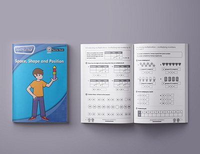 Math Student Workbook Layout Design adobe illustrator adobe indesign booklet branding branding guidelines design graphic design illustration illustrator indesign minimal workbook