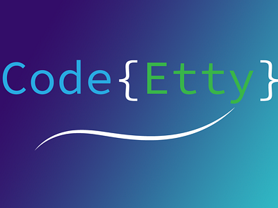 Code Etty Logo 3d animation branding graphic design logo motion graphics ui