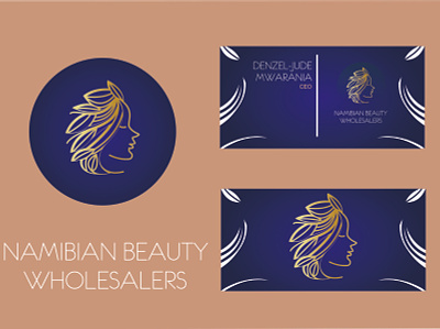 Concept Art for a beauty product wholesale company graphic design