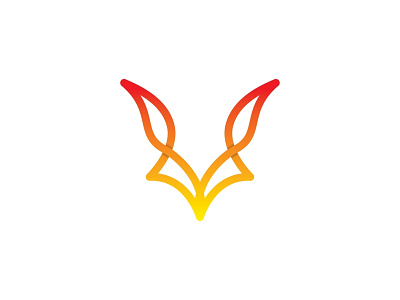 Fox Line art logo
