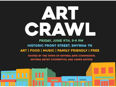 Art Crawl Flyer by Emma Williams on Dribbble