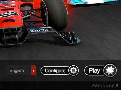 New Victory Launcher / Play game racing game ui victory videogame