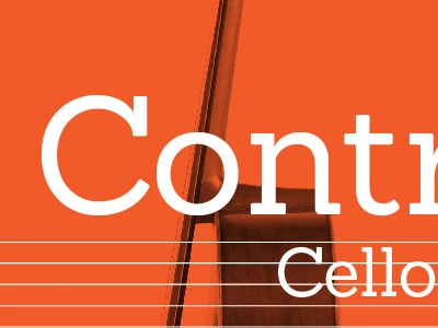 Contrarco 02 cello event music poster