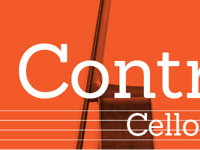 Contrarco 02 cello event music poster