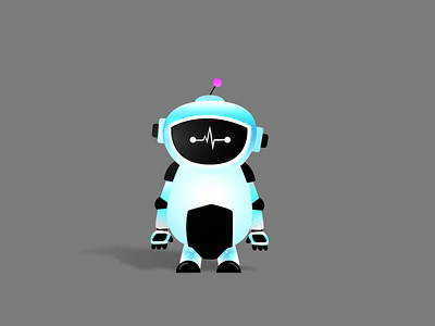 Pulsebot v2 bot characterdesign illustration robot vector