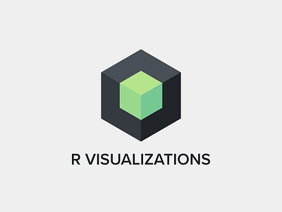 R Visualizations Logo Design 3d branding design graphic design illustration logo logocore typography vector