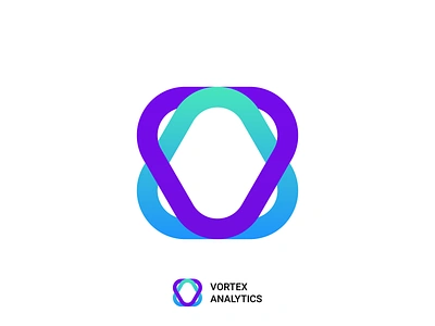 Vortex Analytics Logo Design branding design graphic design illustration logo logocore typography ui ux vector