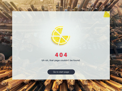 Dailyui 008 - 404 page