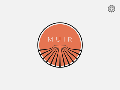 Muir branding design illustration logo minimal vector