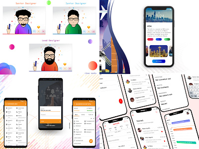 2018 android app branding chat dashboard design illustration logo mobile mock typography uidesign ux vector visual design web website xd