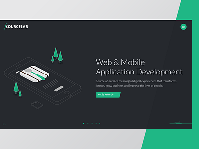 Source Lab Landing Page