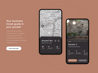 Vicity – App app app design branding business color minimal proposition travel value