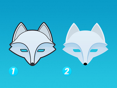 Foxotic Logo [ WIP Feedback Needed! ] arctic fox fox icon illustrator logo photoshop twitch vector wip