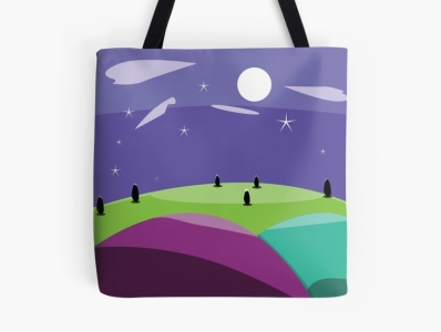 Colorful world -tote bag