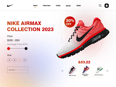 Nike Shoes  - WebPage 👟