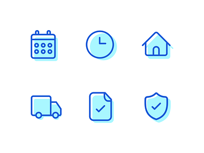 An icon set for a healthcare portal