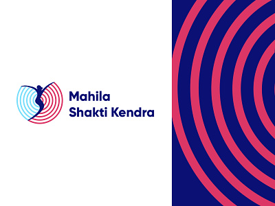 Logo Design for Mahila Shakti Kendra brandbook branding design icon icon artwork iconography illustration logo logo design logodesign typography