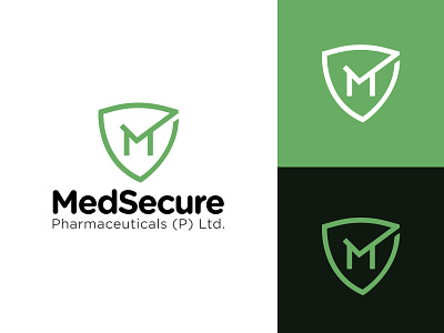MedSecure Pharmaceuticals Logo Design app branding design icon icon artwork iconography illustration logo logodesign pharmaceutical company print typography